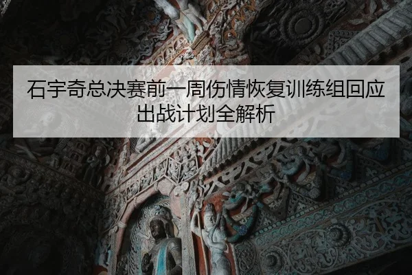 石宇奇总决赛前一周伤情恢复训练组回应出战计划全解析